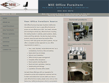 Tablet Screenshot of msioffice.com